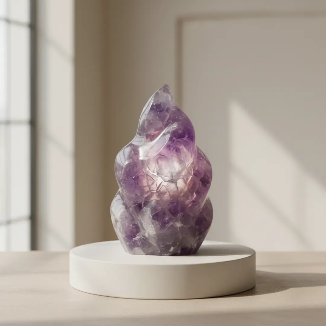 Cristais premium da Prisma Cristais - autenticidade, exclusividade e beleza natural em decoração de luxo