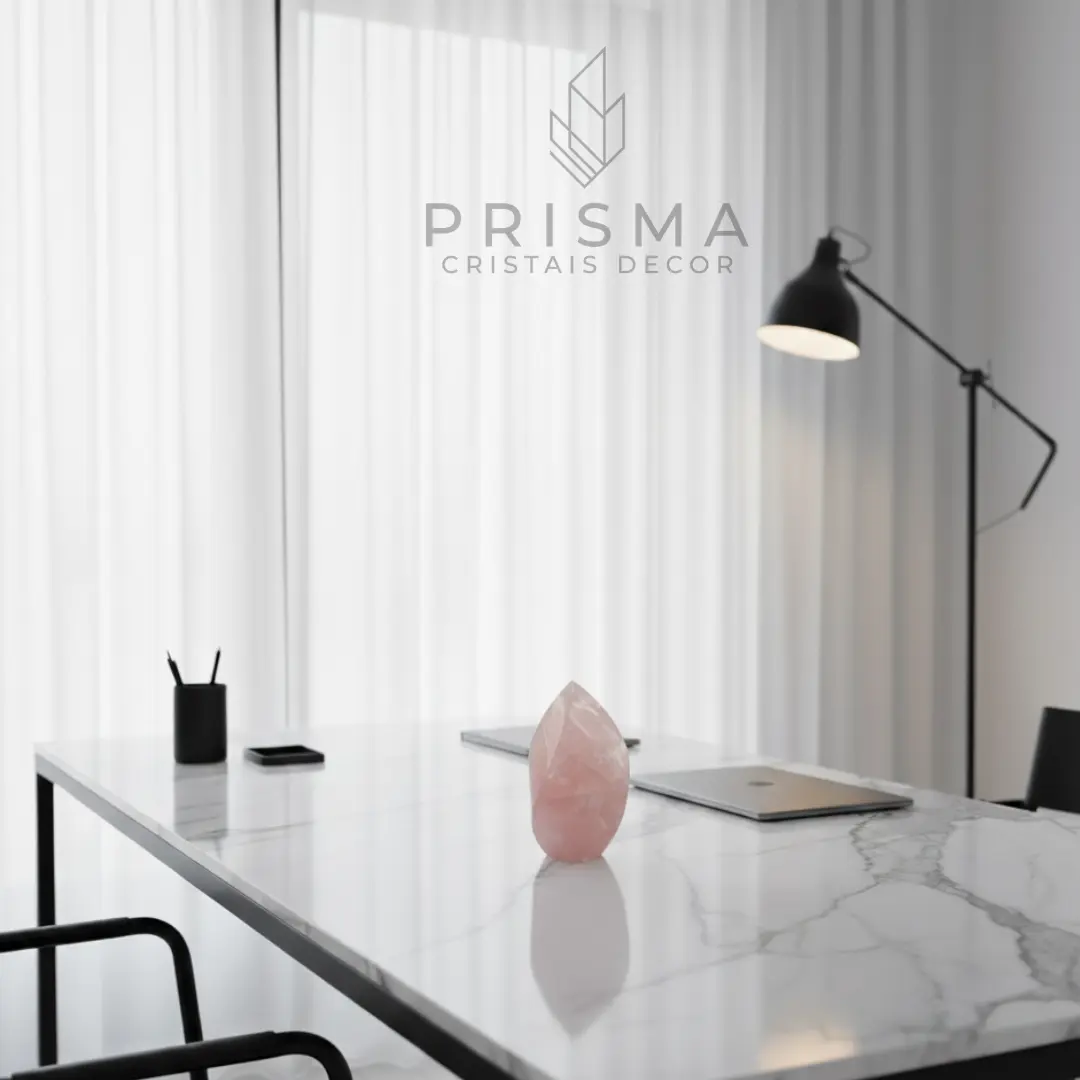 Chama de Fogo Quartzo Rosa