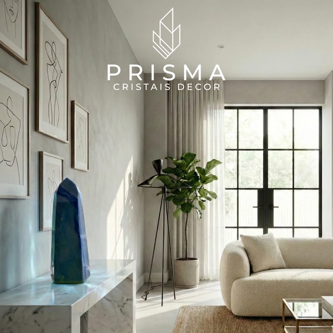 Ponta de Quartzo Azul 46cm