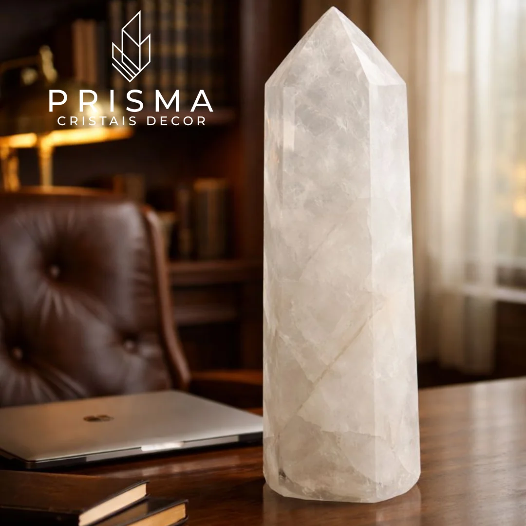 Ponta de Quartzo Branco