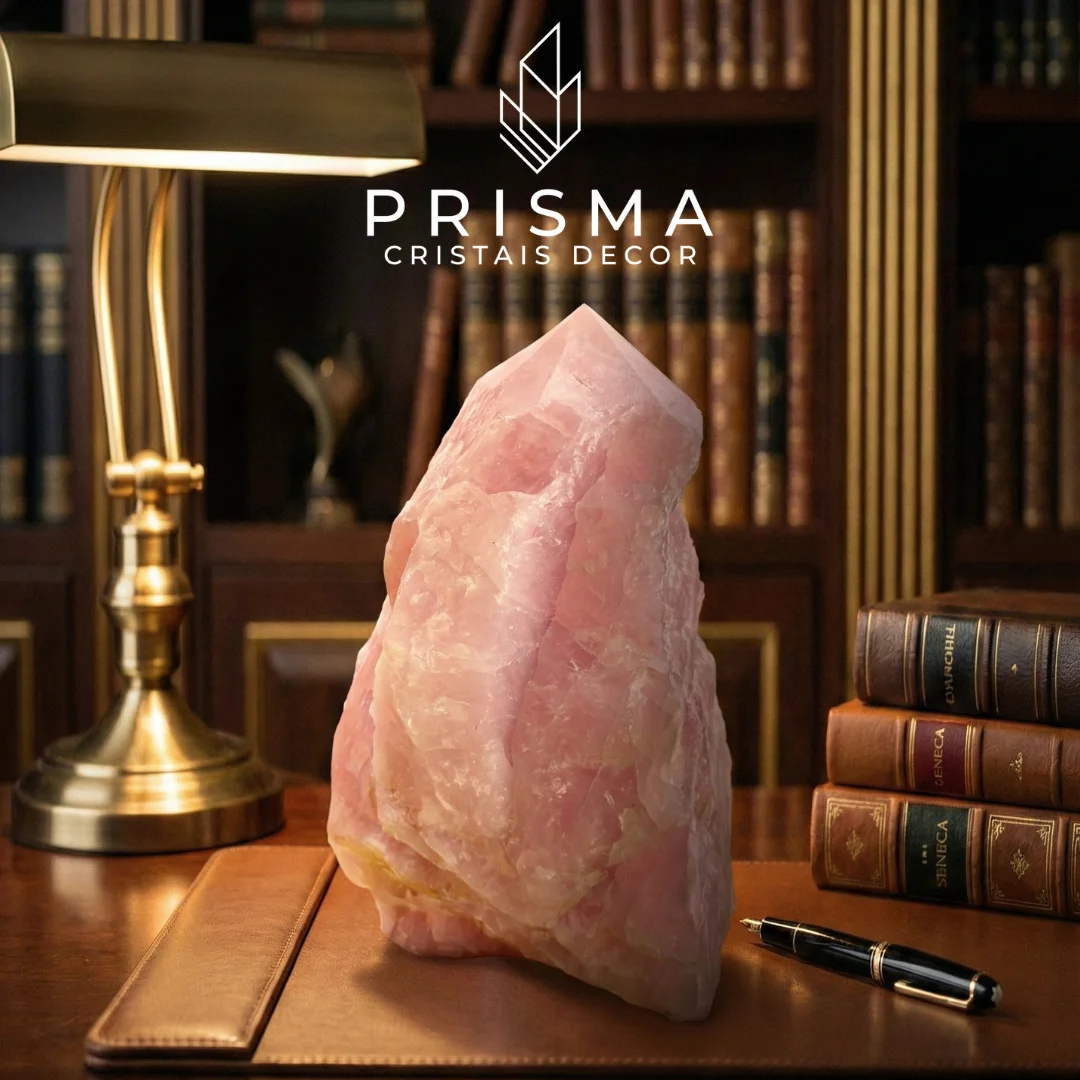 Ponta de Quartzo Rosa