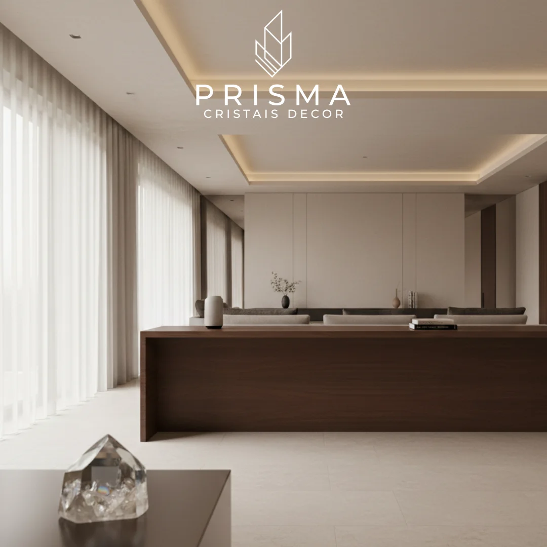 Ponta de Quartzo Semi-translúcido — cristal gerador natural